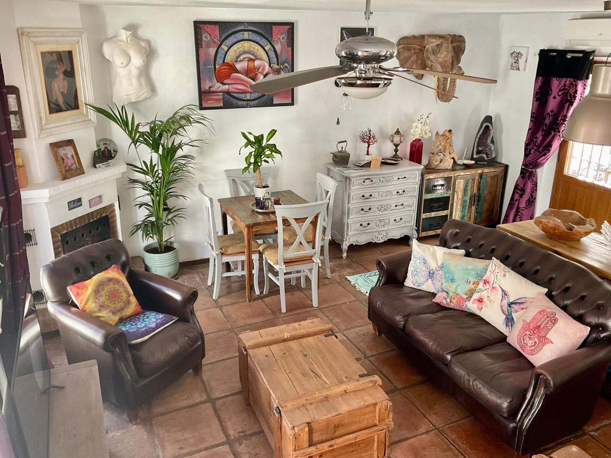Mijas Pueblo Cosy Townhouse, sleeps 4 Villa Buitenkant foto